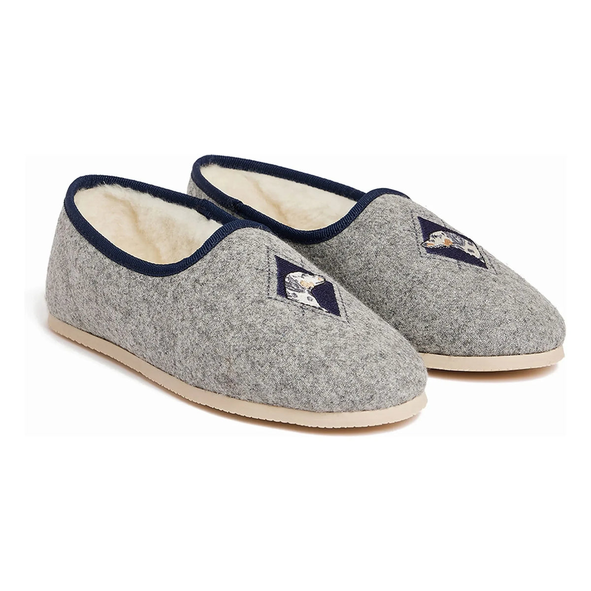 Bonpoint - Gib slippers | Light gray