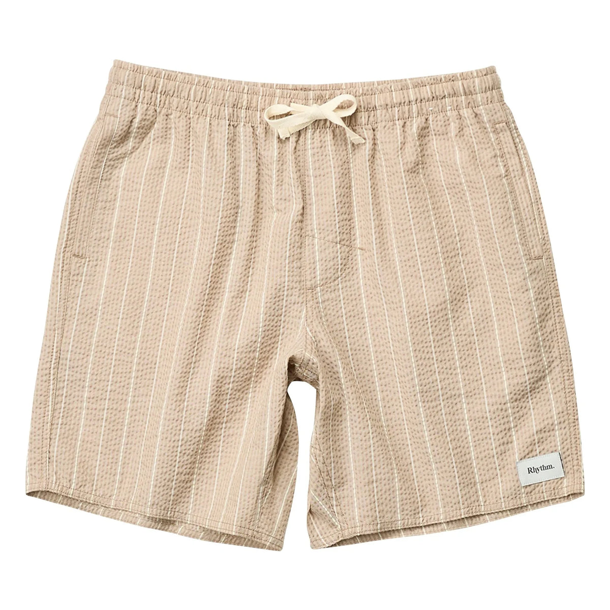 Rhythm - Striped Jam Shorts | Dark Beige