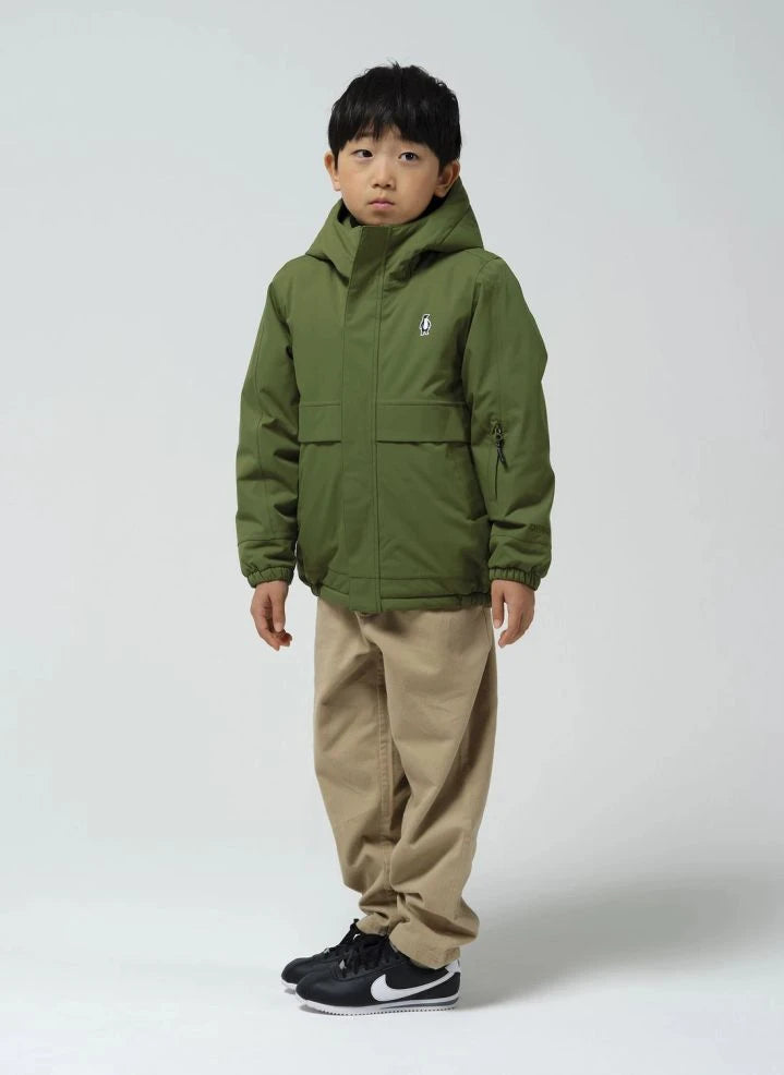 Gosoaky - Smooth Lion Waterproof Windbreaker | Green
