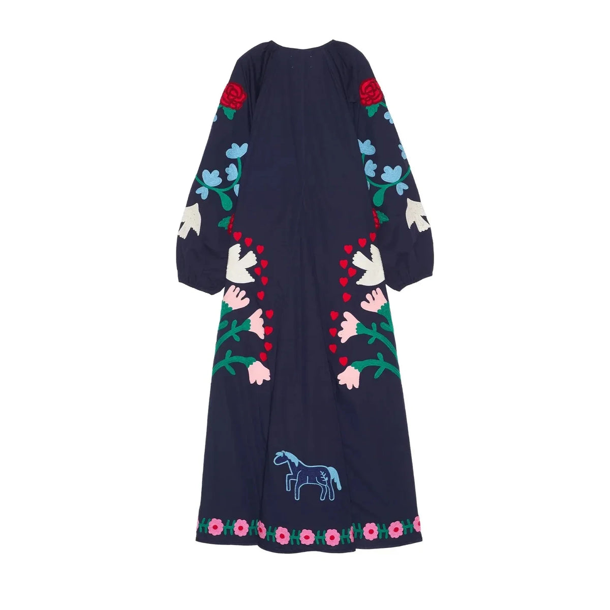SISSEL EDELBO - Fran Organic Cotton Dress | Navy