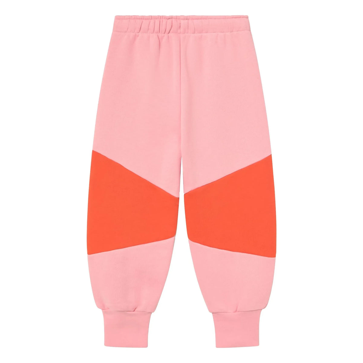 Tinycottons - Tiny Color-blocked Organic Cotton Jogger | Pink
