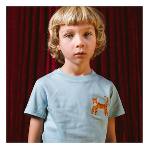 Pepita & Me - Tiger T-shirt | Steel