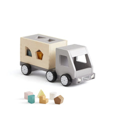 Kid's Concept - Wooden Shape Trash Truck