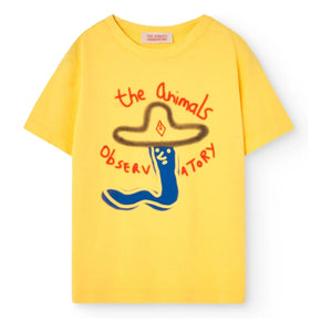 The Animals Observatory - Rooster T-Shirt | Yellow