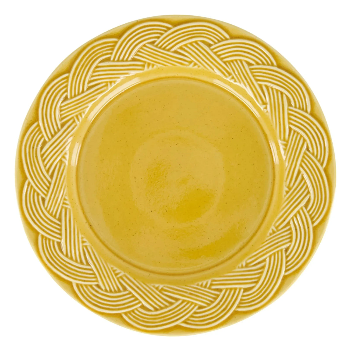 House of Capricorn - Vime Dessert Plate | Ocher