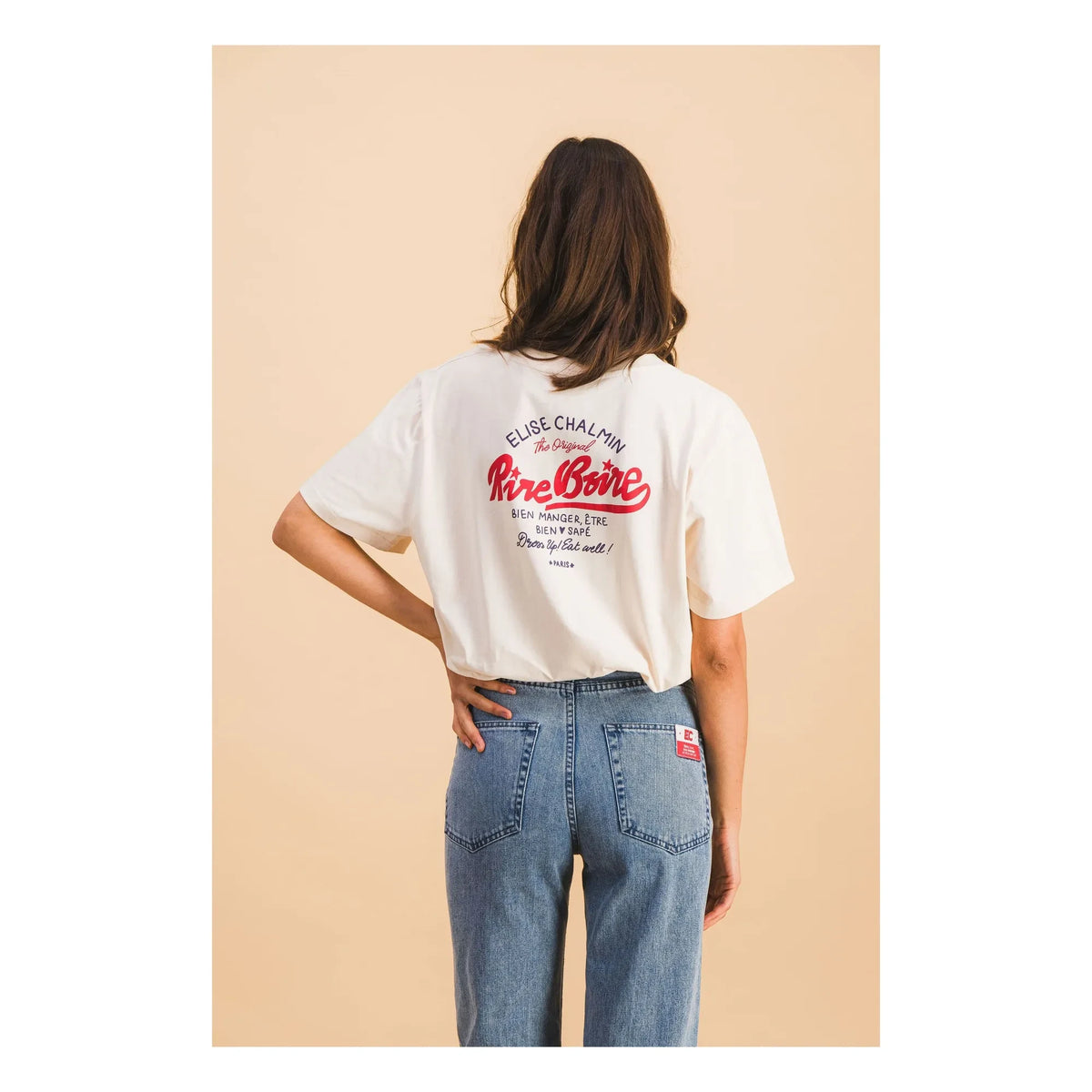 Elise Chalmin - Mario Cotton T-Shirt | White