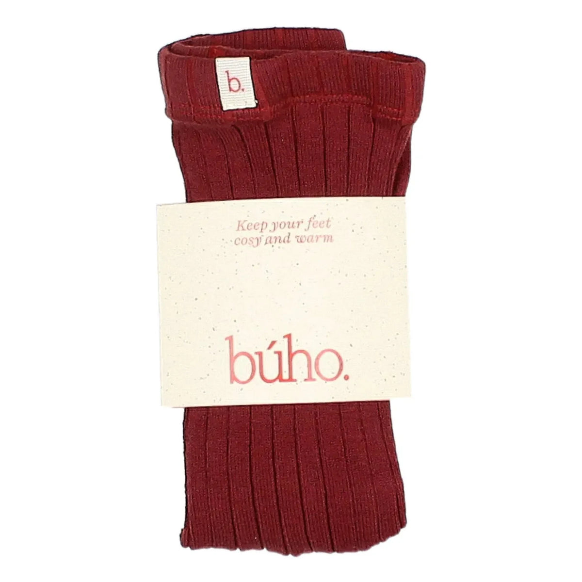 Búho - Flat tights | Burgundy