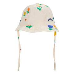 Bobo Choses - Floral Hat | Ecru