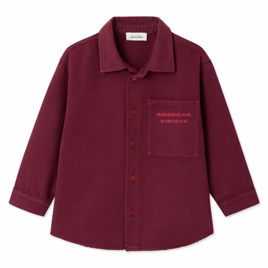 American Vintage - Lycaz Shirt | Burgundy