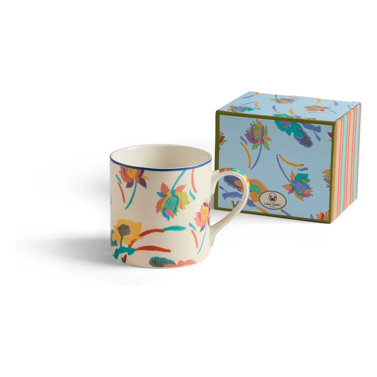 Lisa Corti - Japanese Porcelain Mug | Cream