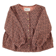 Piupiuchick - Leopard Blouse | Pink