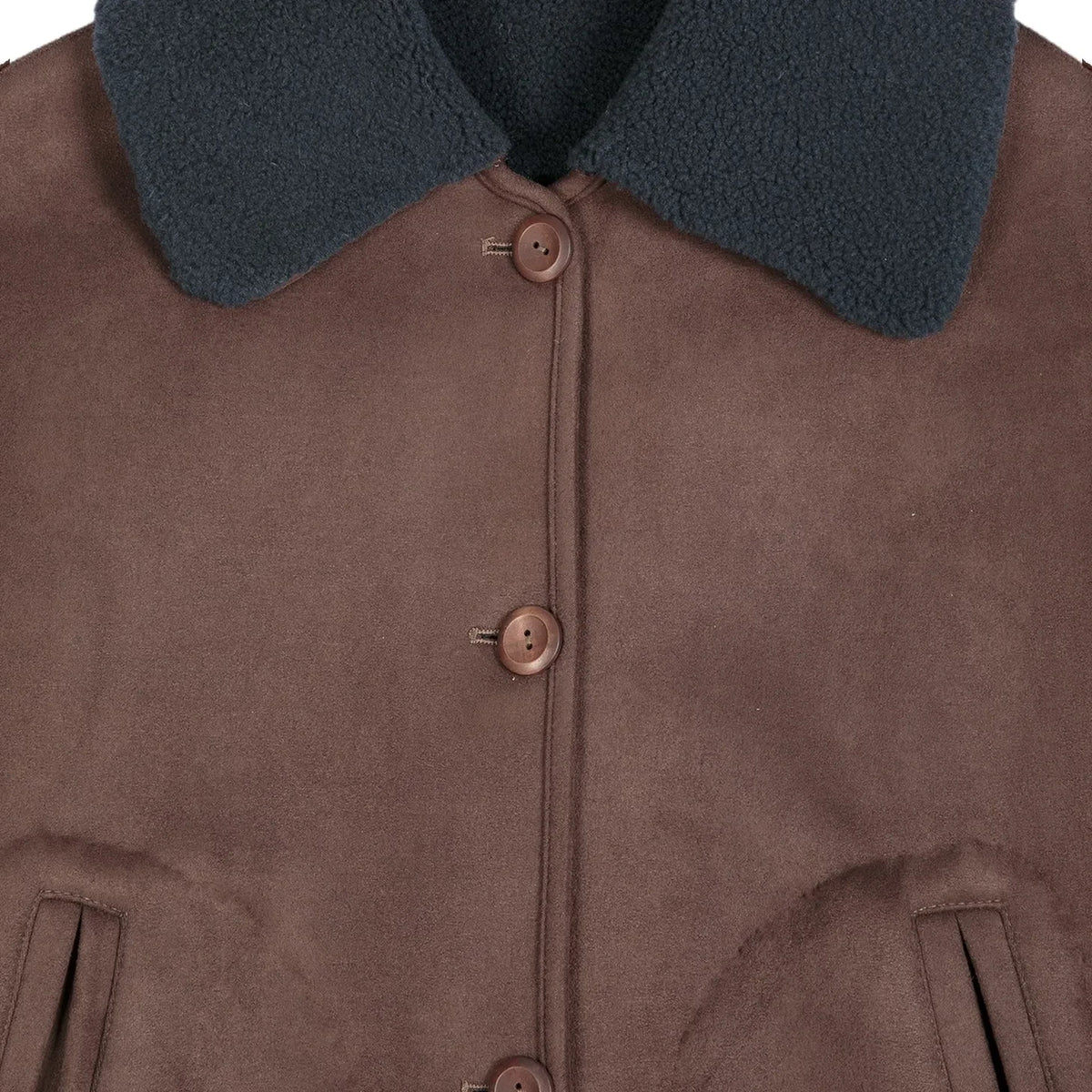 Bobo Choses - Soft Sherpa Reversible Jacket | Dark Brown
