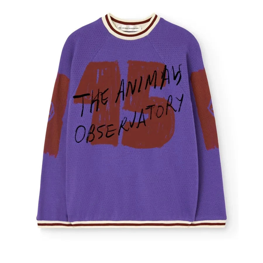The Animals Observatory - Squad T-Shirt Organic Cotton | Purple
