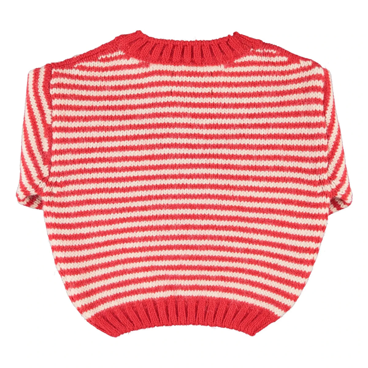Piupiuchick - Striped Sweater | Red