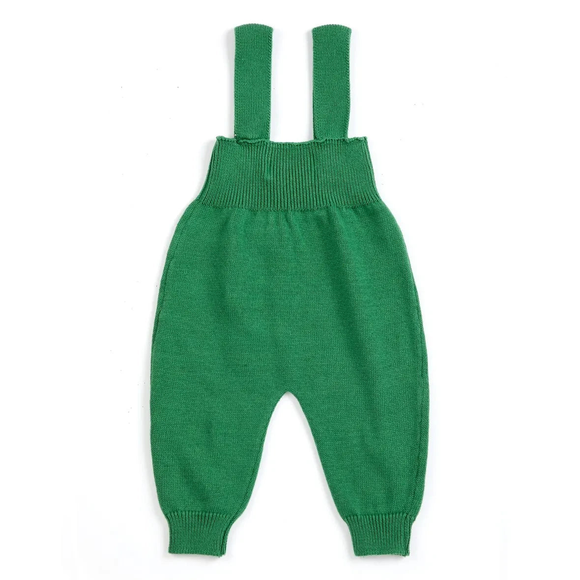 Bobo Choses - Organic Cotton Knitted Toadstool Overalls | Green