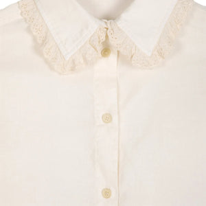 Bobo Choses - Organic cotton poplin shirt | Ecru