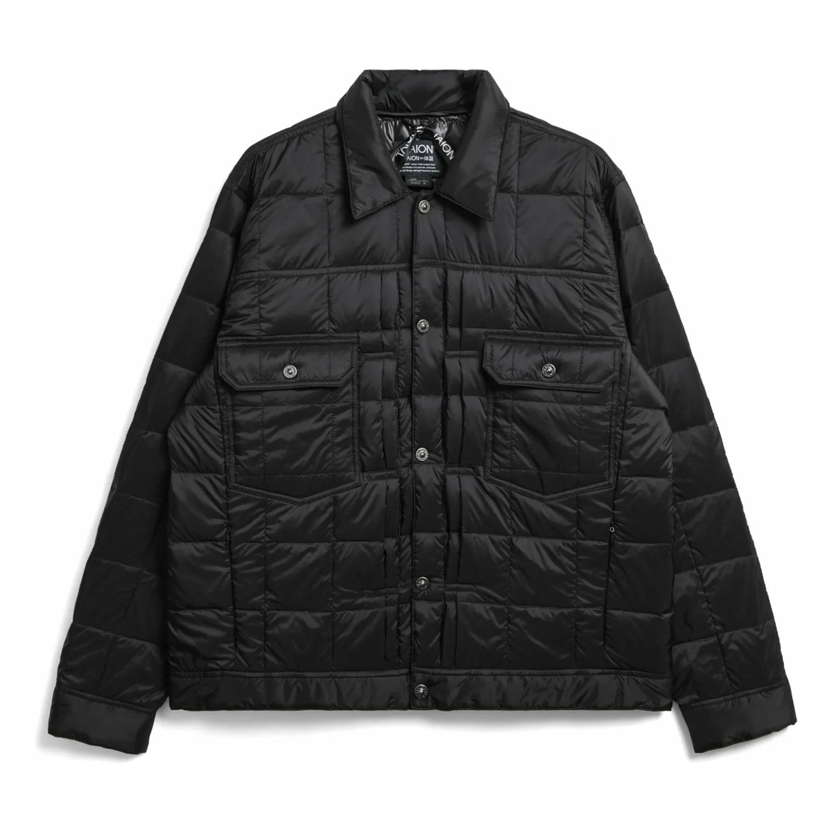 Taion - Unisex Puffer Work Jacket | Black