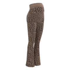 Mama Hangs - Mama Flow Maternity Flare Leggings | Leopard