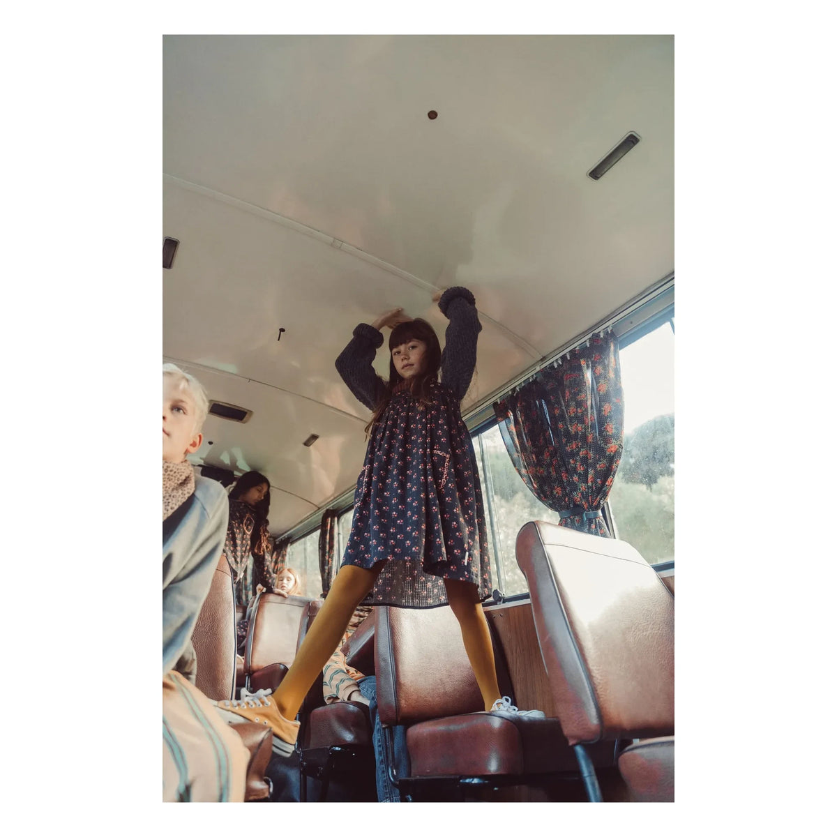 Piupiuchick - Floral Dress | Black