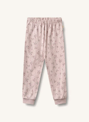 Wheat - Mila Fleuri Organic Cotton Pajamas | Powder Pink