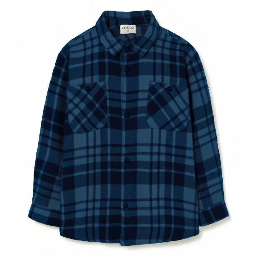 Cozmo - Greg Carreaux shirt | Navy Blue