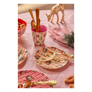 Rice - Sweet Forest Melamine Rectangular Plate | Cream