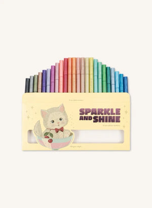 Konges Sløjd - Glitter Pencils - 24-piece