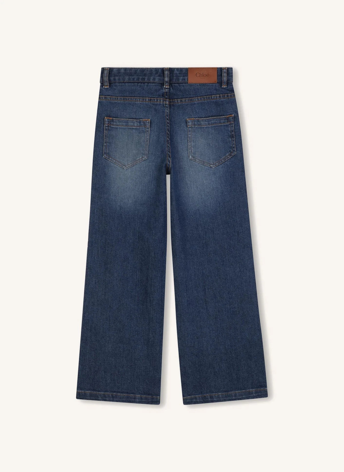 Chloé - Organic Cotton Straight-Cut Jeans | Blue