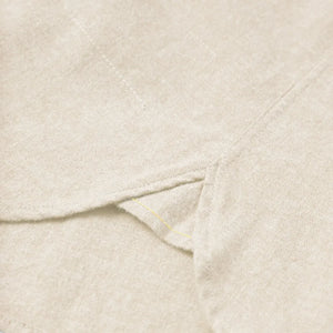 Universal Works - Square Neck Cotton Shirt | Ecru