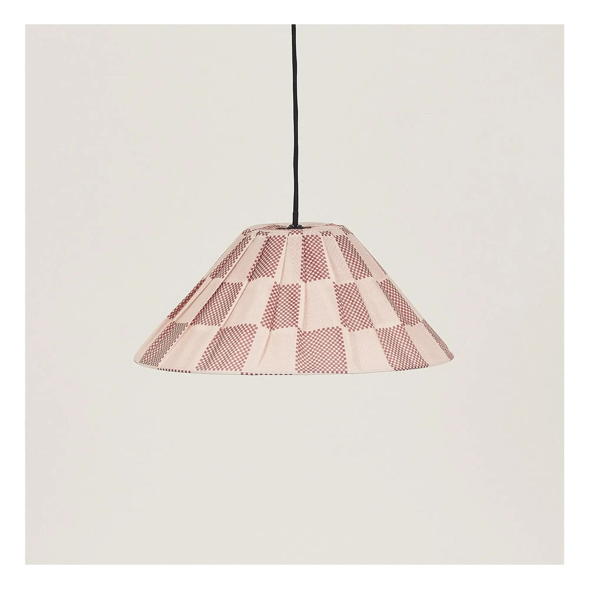 Nobodinoz - Ava Striped Lampshade | Red