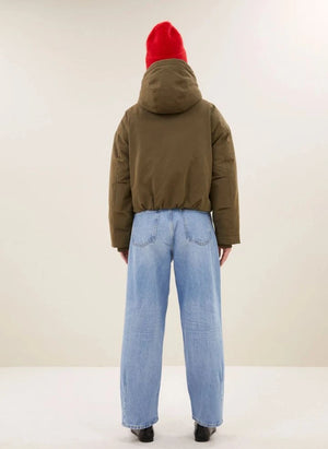 By Bar - Dean Hooded Jacket | Khaki