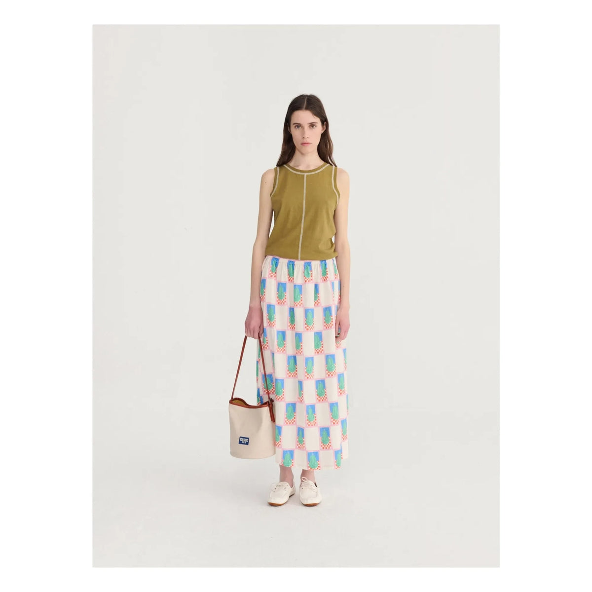 Bobo Choses - Canvas Bucket Bag | Cream