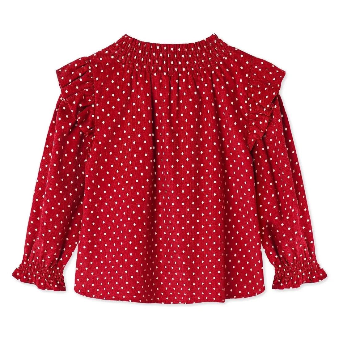 Fliink - Dolly Polka Dot Blouse | Red