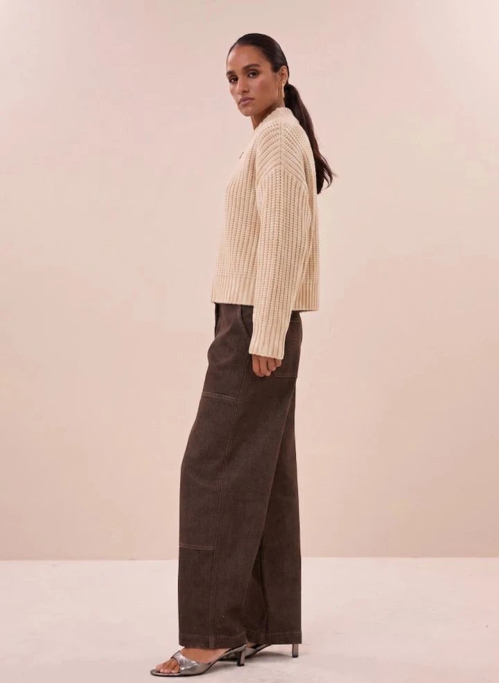 By Bar - Beige Lavi Cardigan