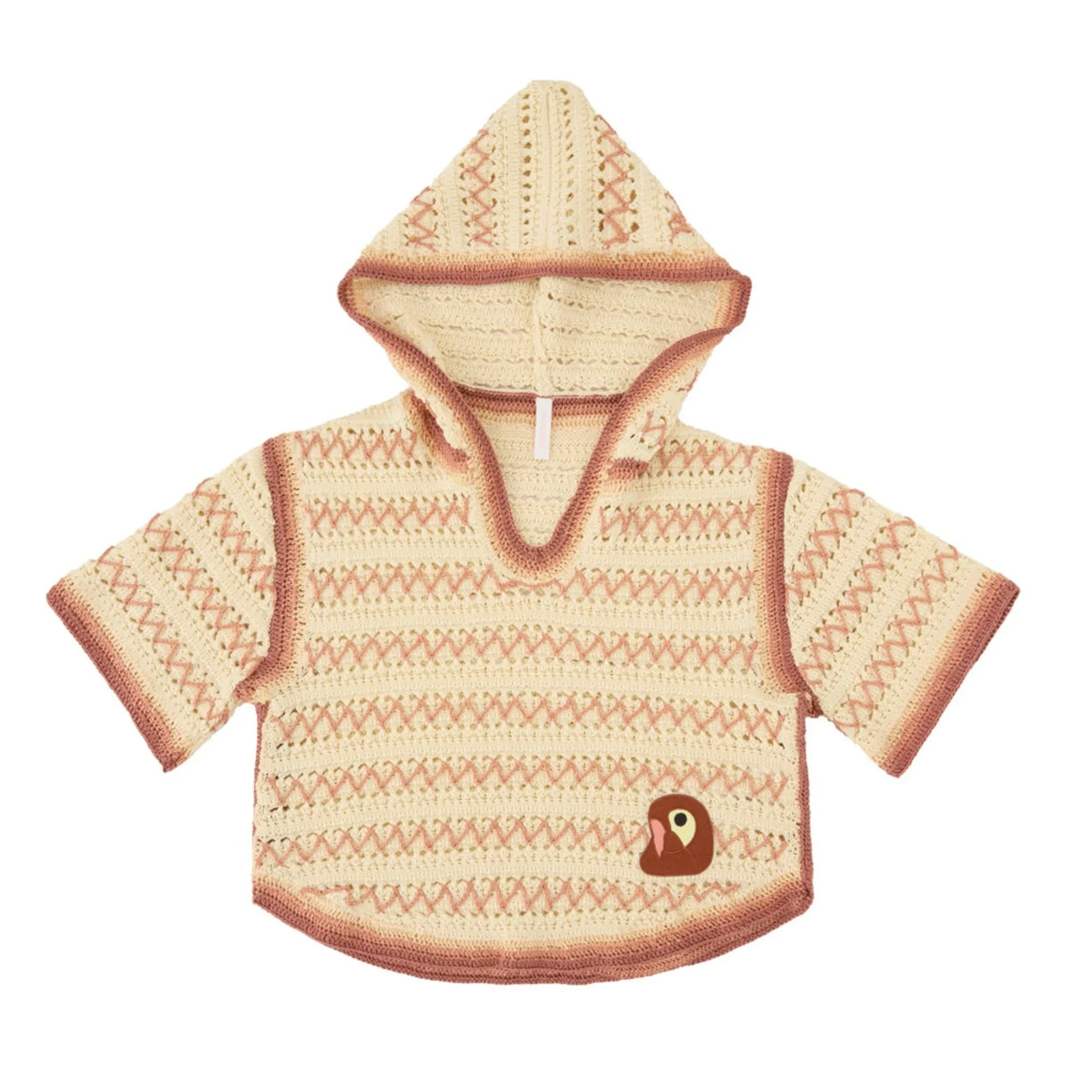 Zimmermann - Organic Cotton Crochet Hooded Sweatshirt | Cream