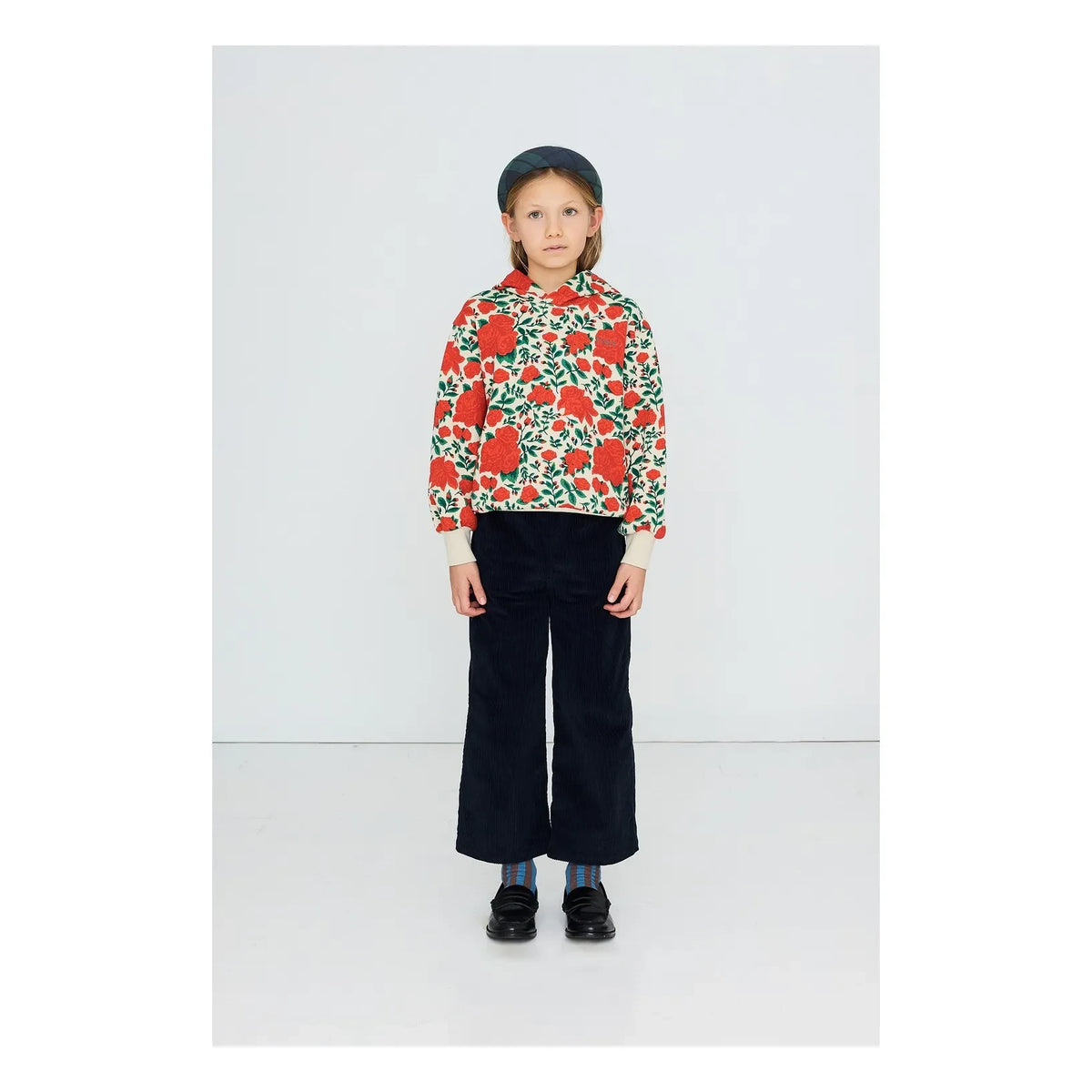 Tinycottons - Organic Cotton Rose Sweatshirt | Cream