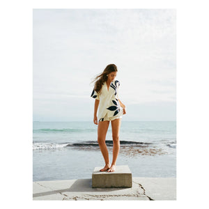 Soleil Soleil - Margot Silk Shirt | Ecru