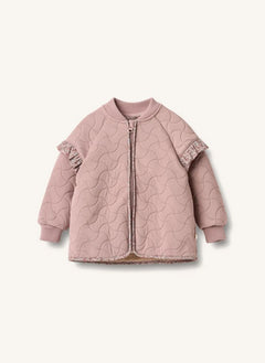 Wheat - Ellas Recycled Fiber Thermo Jacket | Pink
