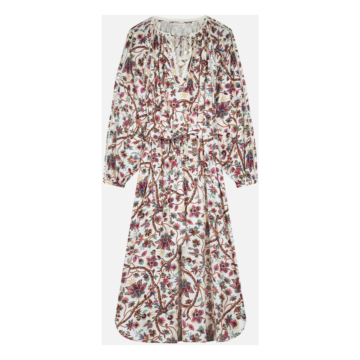 Louise Misha - Marti Bluebell Grove Dress - Women's Collection | Cream