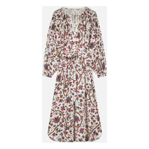 Louise Misha - Marti Bluebell Grove Dress - Women's Collection | Cream