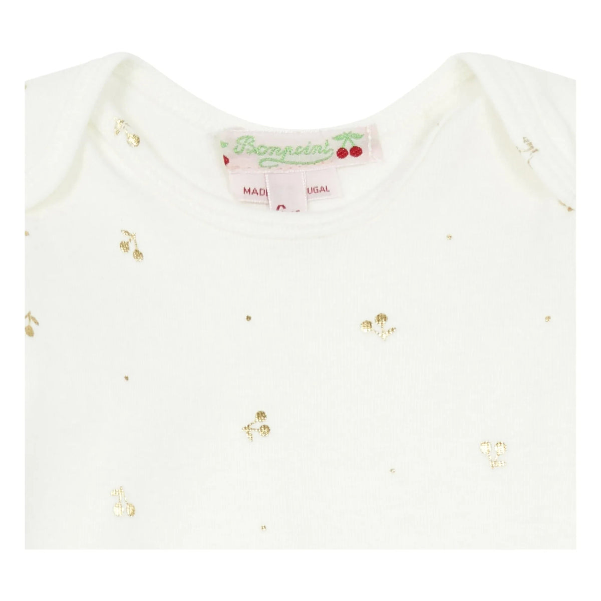 Bonpoint - Cherry T-Shirt + Leggings | Gold