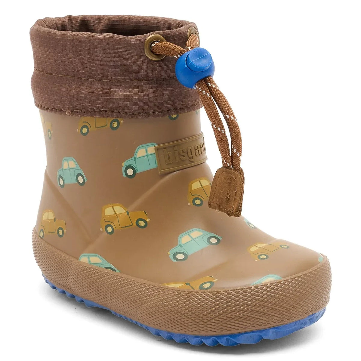 bisgaard - Thermo Rain Boot Cars | Brown