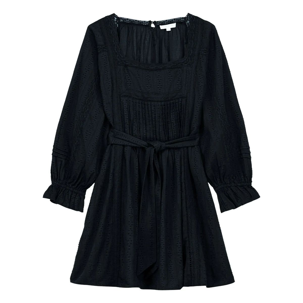 Louise Misha - Lauren organic cotton dress - Women's collection | Black