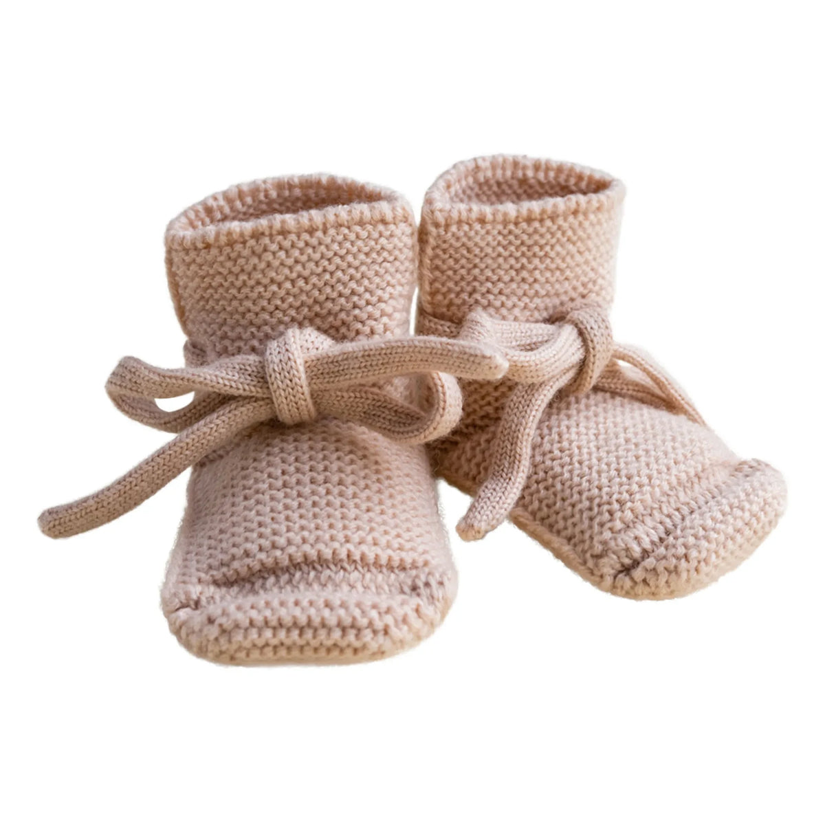 Hvid - Merino Wool Slippers | Pale Pink