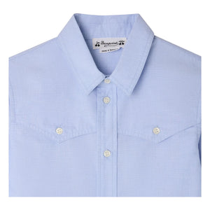 Bonpoint - Jared Organic Cotton Shirt | Light Blue