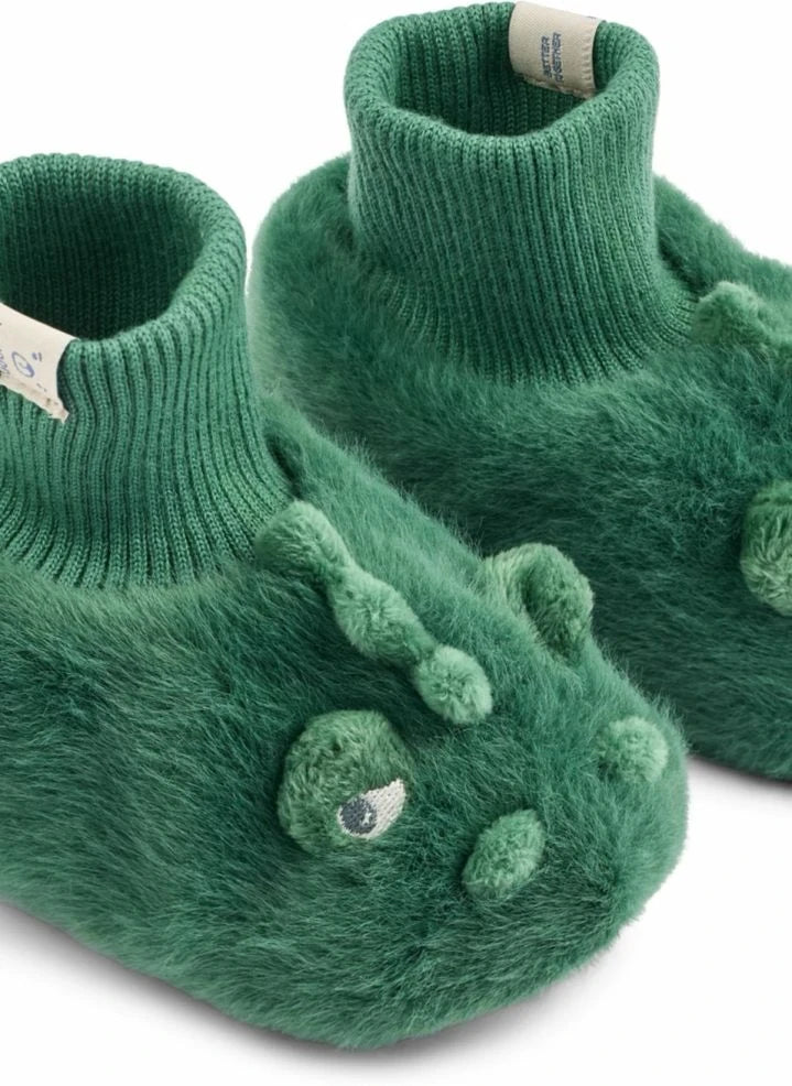 Liewood - Beth Crocodile Slippers | Green