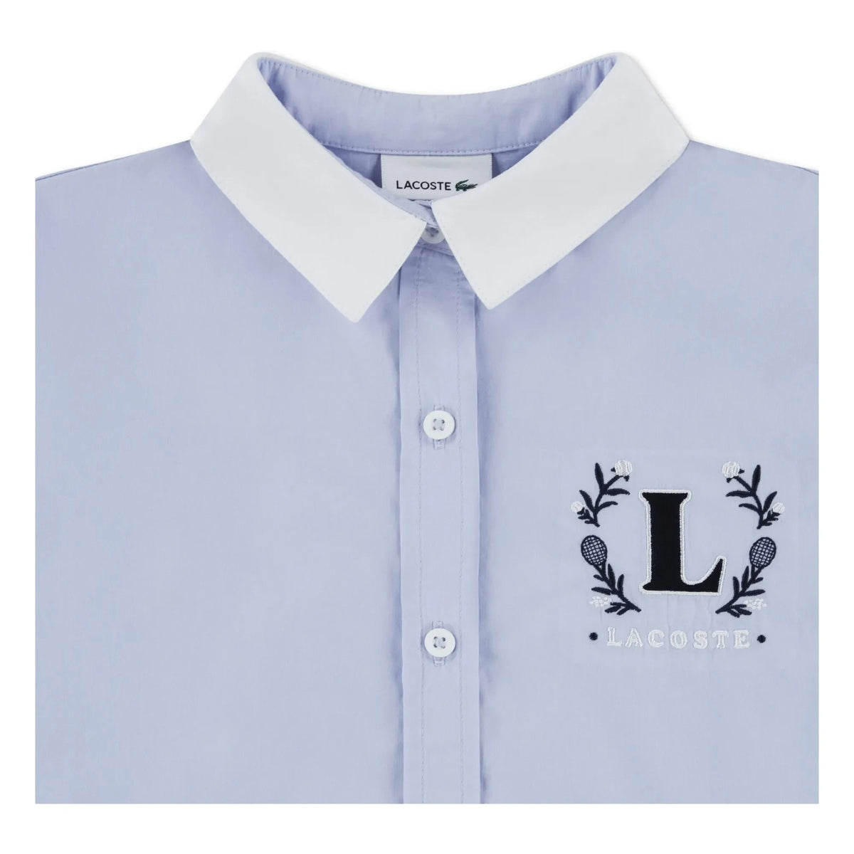 Lacoste - Shirt L Organic cotton | Light Blue