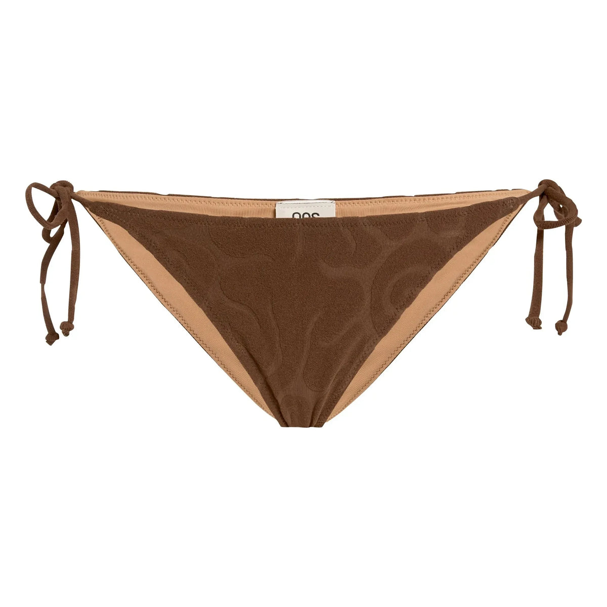 OAS - Sunero Calia Textured Jersey Shorts | Brown