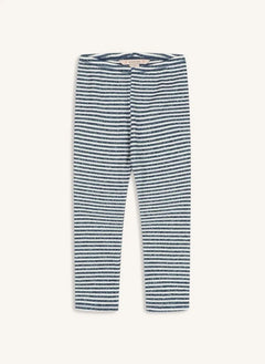Konges Sløjd - Roli Shiny Striped Tights | Blue
