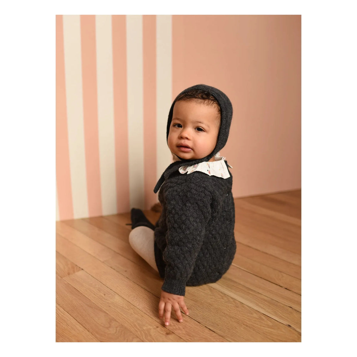 Lililotte - Diego Wool Romper | Gray Melange